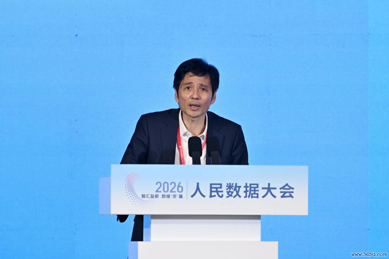 深圳市恒天吉科技技巧发展有限公司（建筑港）董事长肖汉宇。东说念主民网记者 翁奇羽摄